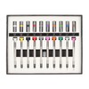 ZJchao Watch Screwdriver Set, 10Pcs Precision Screwdrivers with 8 Slots