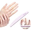 8PCS Professional Nail Files Double Sided Emery Board 100/180 Grit