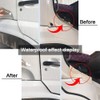 Storystore Universal Automotive Door Seal Strip D-Shape Self-Adhesive Weather Stripping