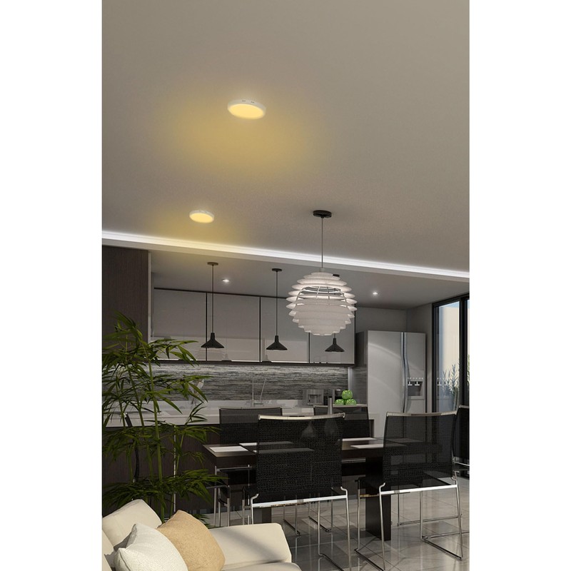 Volteck Lait PLA-209LC, Luminario blanco de LED 24 W redondo