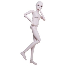EVA BJD 1/3 BJD Doll 60cm 24in Ball Jointed Doll Male Body - 26 Articulated Joints, Replaceable Eyes, 3 Eye Colors - Customizable Makeup - Perfect Collectible and Gift