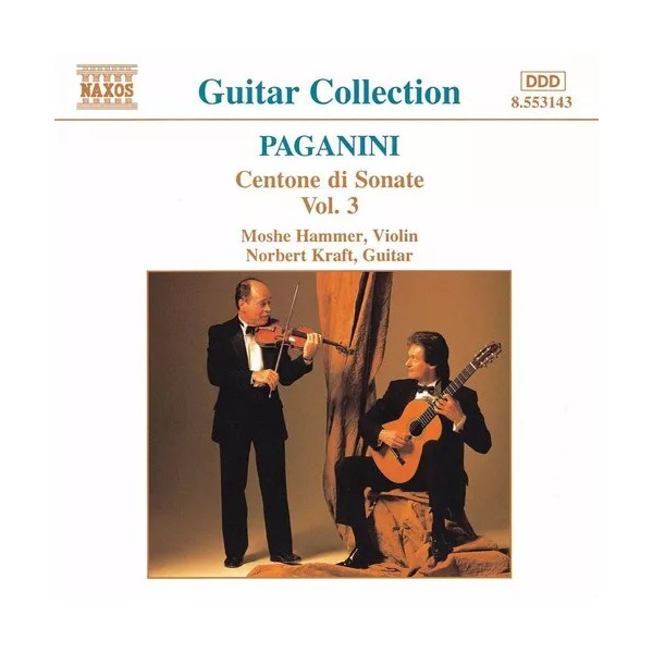 Naxos Moshe Hammer - Centone Di Sonate 3 [New CD]