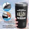 Chess Lover Black Ringneck Tumbler 20oz - msters have beards