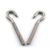 20Pcs Stainless Steel M5 Eye Bolt Long Shank Threaded Rod