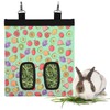 PACKSTAR Rabbit Hay Feeder Bag, Guinea Pig Hay Feeder,Bunny Hay