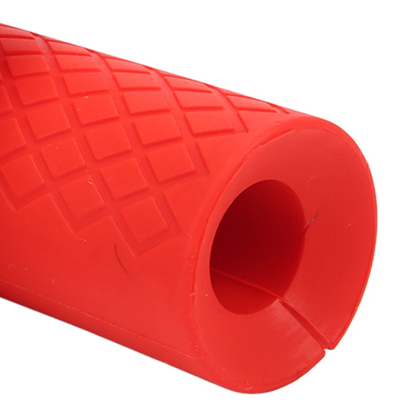 1 Pair Dumbbell Grip Silicone Anti Slip Thicken Bar Grip