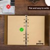 WWYSSZ Ring Binder Refill Paper Kraft Paper A5 Refillable 3