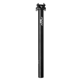 Funn Arrow Bike Seat Post, Length 400mm, Diameter 31.6mm, Aluminum Alloy AL7050, 3D Forged, One Piece Head and Shaft (Black)