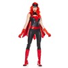 4 PC. Ladies Bat Woman Bodysuit Costume Set - X-Small