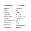 MKK Diameter 80 mm Living Room Fan Various Functions Caster
