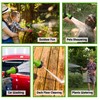 NEXCOVER Garden Hose Nozzle Sprayer - 7 Adjustable Watering Patterns