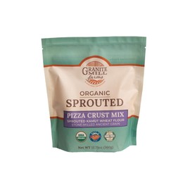Granite Mill Farms Sugar Free Sprouted Organic Pizza Crust Mix, 360 grams, 12.7 Ounce (Pack of 1)