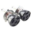 RTD Dual LED Headlight h4hi/Lo Cooling Fan Built-in Easy Installation