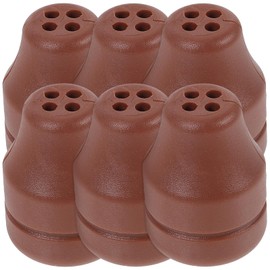 Cabilock 6Pcs Drawstring Sleeves Blind Cord Pull, Plastic Tassel Pull End Knobs for Window Blinds, Corded Mini Blinds Accessories for Blind Shade Blind Cord Knobs