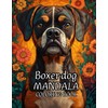 Mandala Coloring Book Boxer dog: Intricate Patterns Perfect for Dog