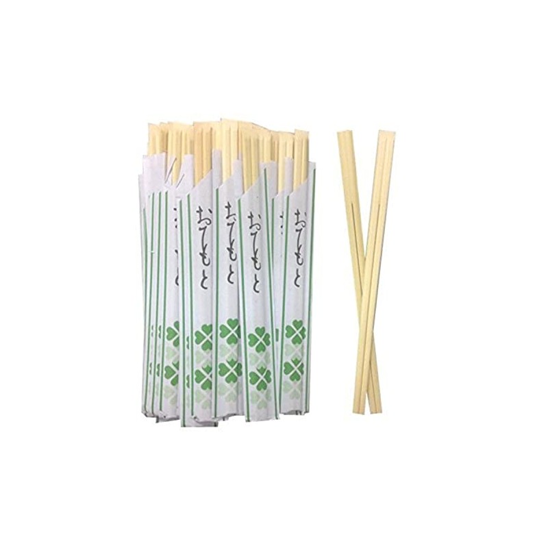 Solid No Splinter Chopsticks 40 pairs | Individually Wrapped Disposable