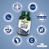 Natures Aid Glucosamine and Chondroitin Complex with Rosehip, Ginger, Turmeric