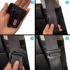 Tadipri Sicherheitsgurt Versteller 4 Stück Sicherheitsgurt Einsteller Universell Auto Gurtversteller