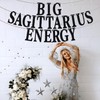 Big Sagittarius Energy Banner, temporada de Sagitario Oct/Nov. Decoración para