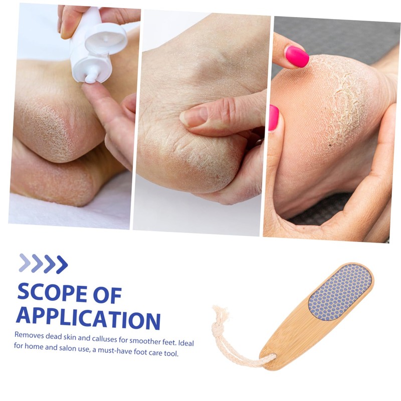 Mikinona Pedicure Foot File for Calluses Remover Durable Nano Glass