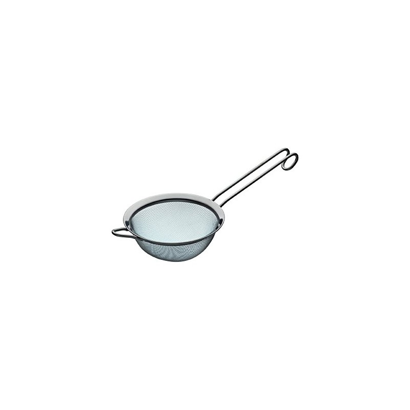 MasterClass Fine Mesh Sieve, Stainless Steel, Polished Rim and Handy