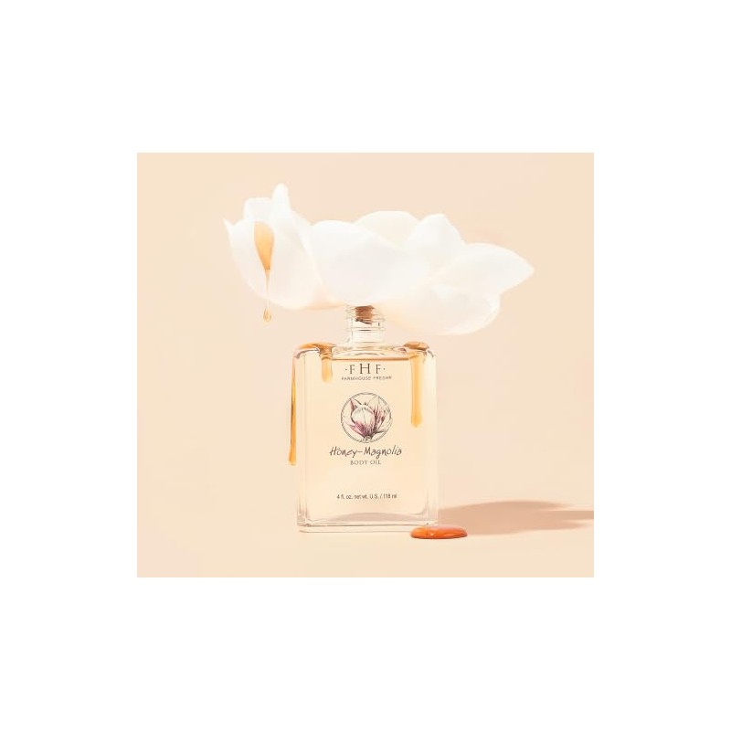 Farmhouse Fresh Honey Magnolia Body Oil 4 Fl Oz