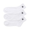 Champion CMSCR203 Men's Short Socks (3 Pairs), One Point Logo,