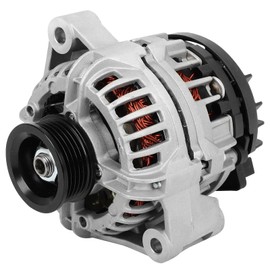 SCITOO Alternator Fit for Smart for Fortwo 0.8L 2005,for Smart for Fortwo 0.8L 2006,for Smart for Fortwo 0.8L 2007-12V 85Amp CW S5 Pulley Class, Replace OE 23901 ABO0415 400-24226 0-124-225-020