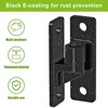 Lifeswell Heavy Duty Gate Hinges, Steel Hinges with Electroplated Coating,