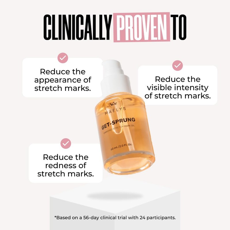 MAËLYS Cosmetics GET-SPRUNG Enriched Stretch Mark Oil - Body Oil