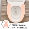 FOMIYES 10 Pairs Toilet Seat Heater Seat Cushion Toilet Cushions