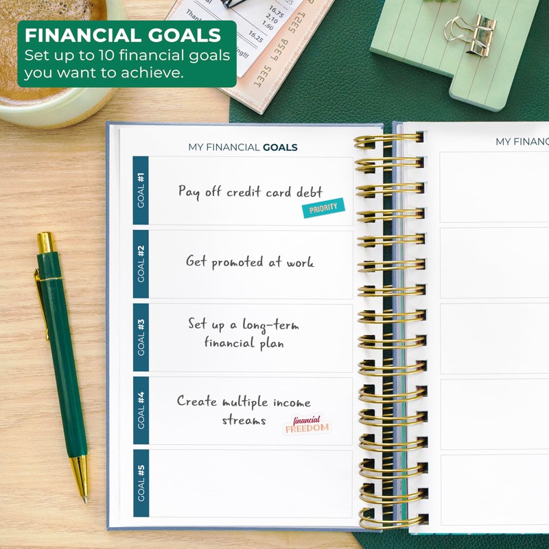 Clever Fox Budget Planner & Monthly Bill Organizer With Pockets.