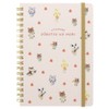 Sunstar Bungu Atsume Animal Crossing, Notebook, Ring, B6, Pink S2639548
