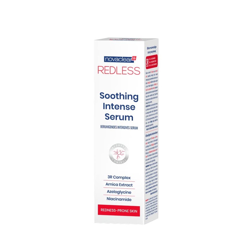 Novaclear Redless Soothing Intense Serum – Anti-Redness Serum with Niacinamide,