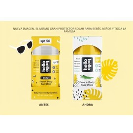 Hello Bello Spf 50 Barra De Protector Solar Facial Y Corporal, 1Oz