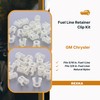 Rexka 20pcs 5/16" & 3/8" Fuel Line Retainer Clip Kit