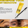 HERBENJOY Eyebrow Gel,Eyebrows Styling Spiking Glue,Instant Eyebrow Styler,Super Strong Hold