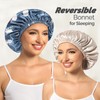 Hat Hut Silk Bonnet Satin Sleep Cap Adjustable Silk Hat