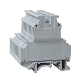 10PCS J42-2.5T DIN Rail Terminal Block Connector Kit with Nylon PA66 Material for Precise Conductivity and Universal Circuit Wiring Board Compatibility