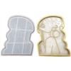 EORTA 3 PCS/Set Resin Tray Silicone Molds with Women Body