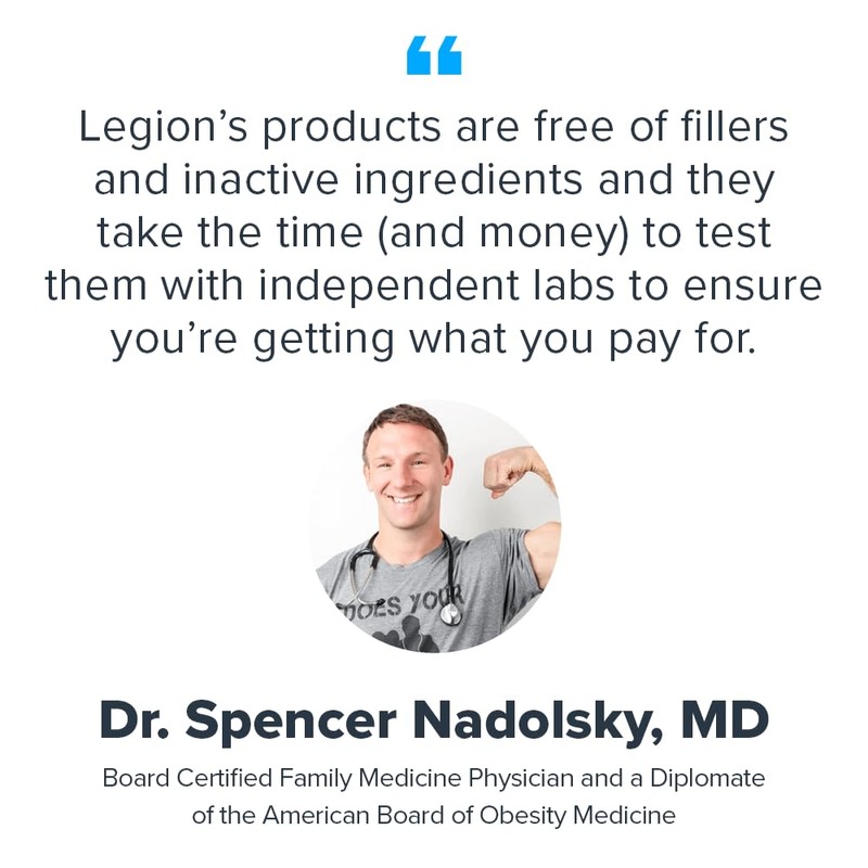 LEGION Hydrate Electrolyte Powder (20 Serving, Stick Packs) (20 Serving,