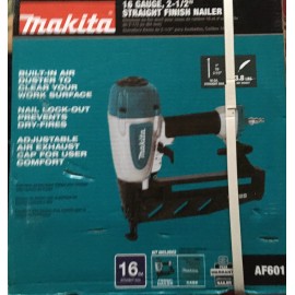 Makita AF601 16 Gauge Straight Pneumatic Finish Nailer 2-1/2" Nail Gun New