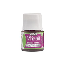 Pebeo VITRAIL 45ml Paint, Fushia Pink