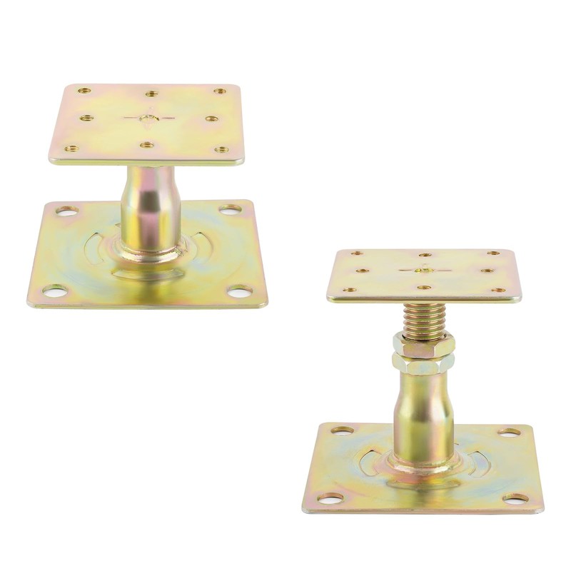 4 Pack Adjustable Floor Jack,Mini Screw Jack,Post Floor Joist Jacks,Adjustable