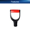Heyiarbeit 2Pcs Shovel D Grip Handle, 1-1/4" Inner Diameter 32mm