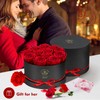 Impouo Forever Flowers,12 Roses In A Box，Real Preserved Roses，Birthday Gift