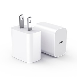 USBC Charger Block for iPhone 17 Charging Plug,MFI Certified Fast USB C Wall Cube 2Pack Power Adapter for iPhone16E/17/Air/Pro/Plus/Pro Max/15/14/13/12/11,for iPad Pro/Air/Mini USB-C Charge Brick Box