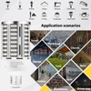 45W 6 pack LED Corn Light Bulb,400W Equivalent 5000K Commercial