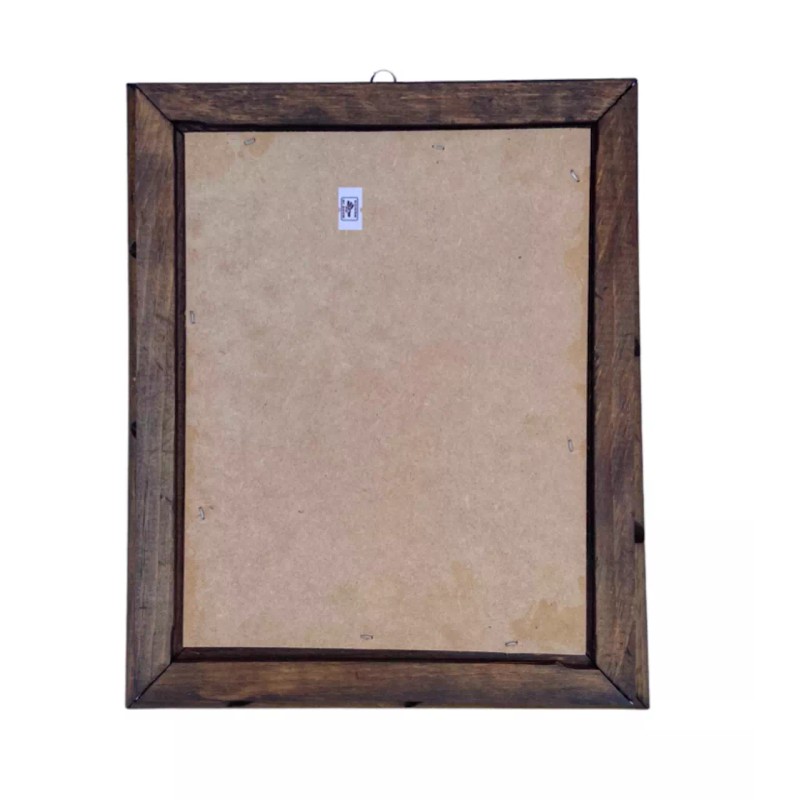 Virgen de Juquila Imagen 9x11 Inch Cuadro Rustico