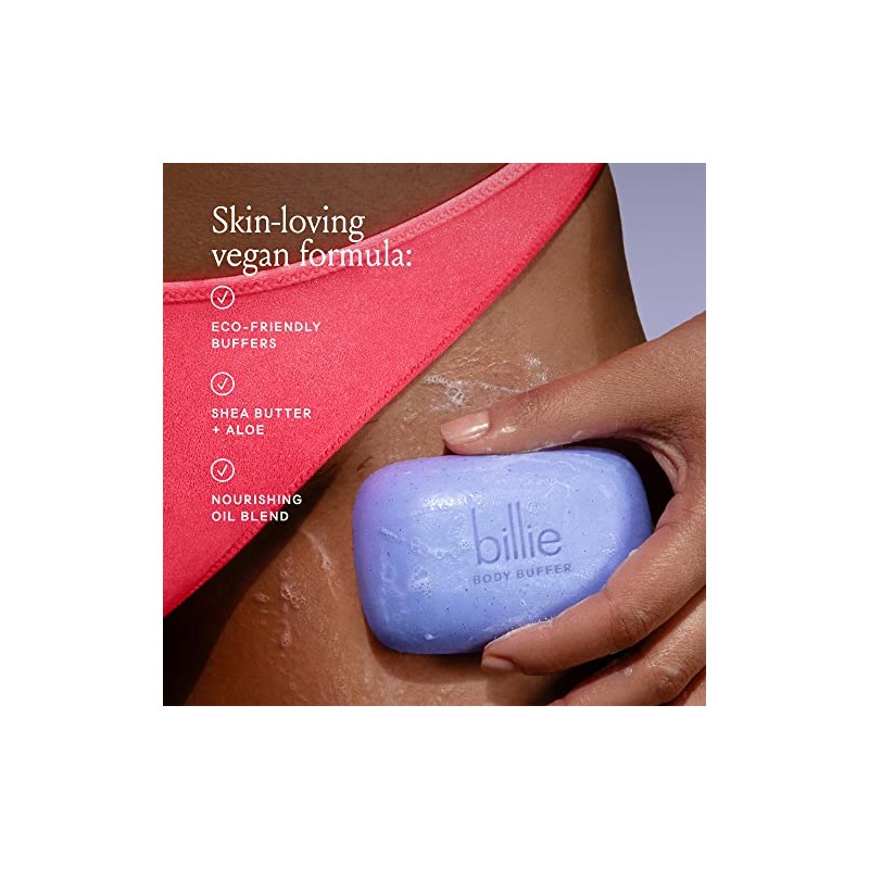 Billie Body Buffer - Pre-shave Exfoliating Bar - 3.5 oz